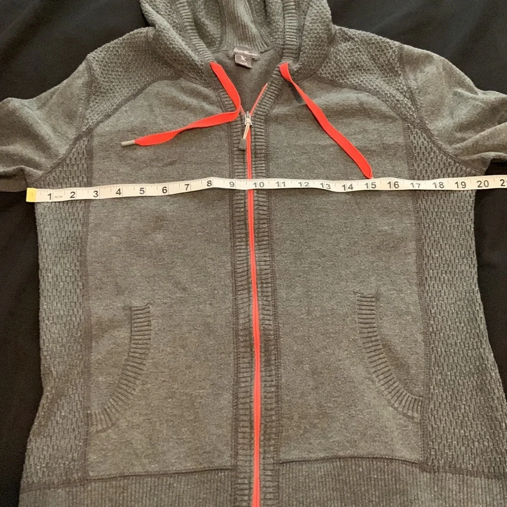 Eddie Bauer Gray Zippered Sweater - Picture 6 of 7